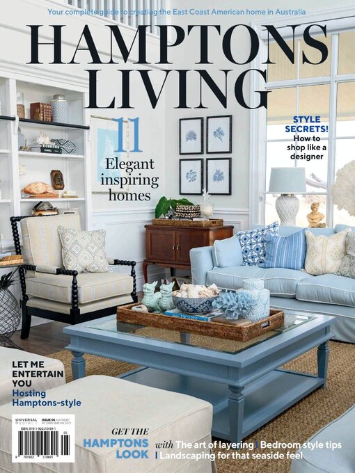 Cover image for Hamptons Living